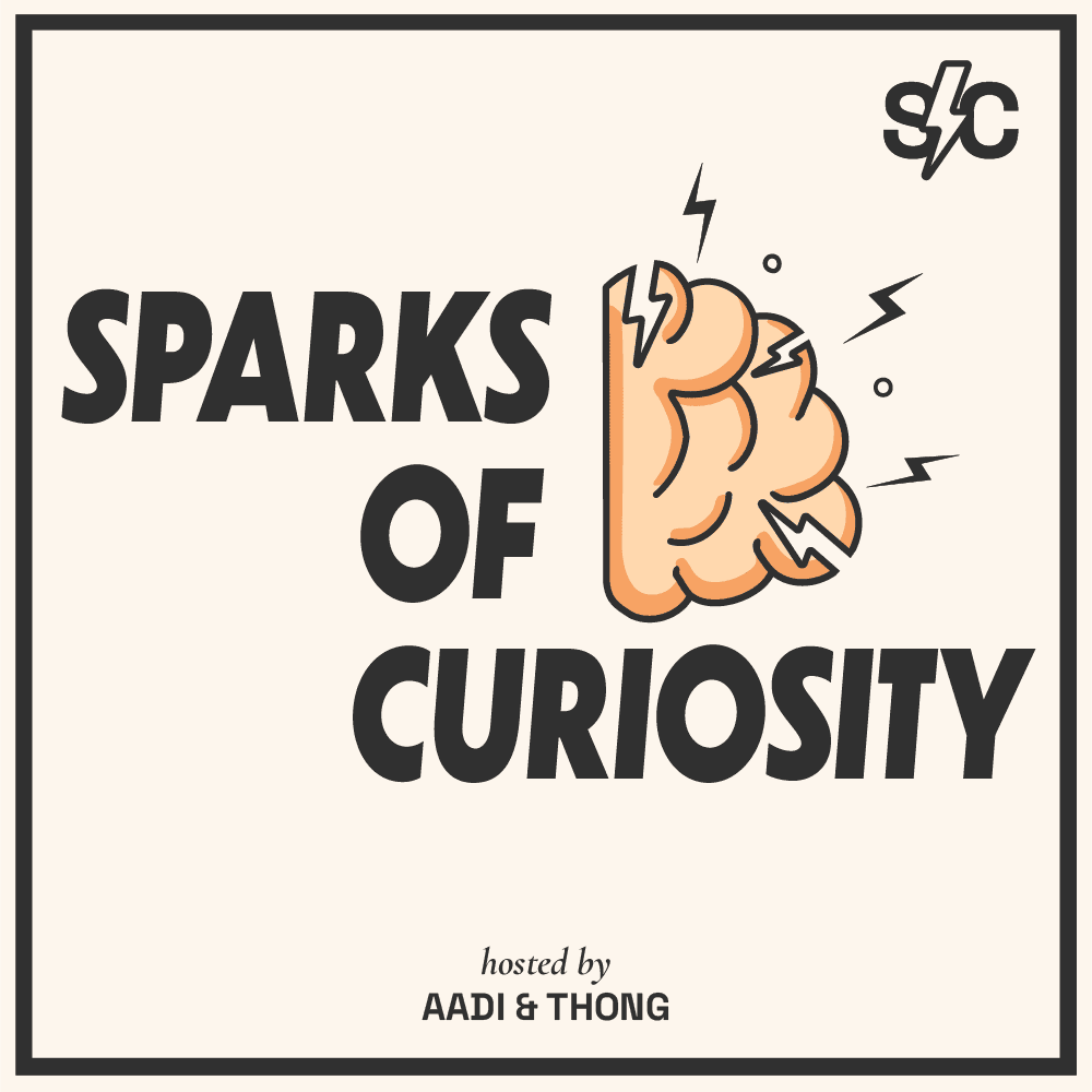 Sparks of Curiosity Podcast Logo